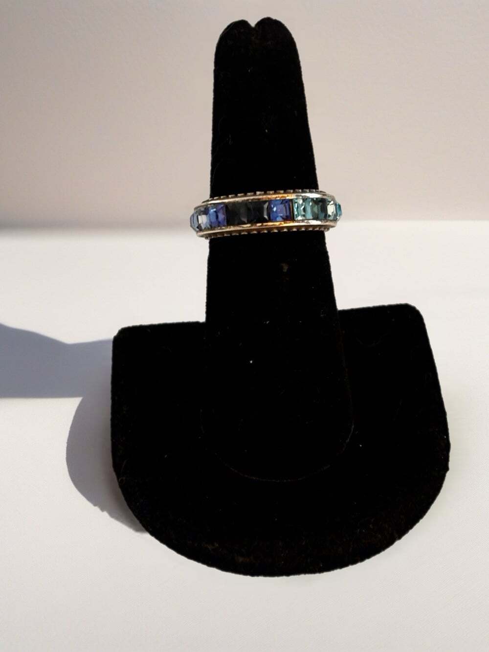 Brighton Blue Spectrum Band Ring Size 6. Great Ring To Layer.